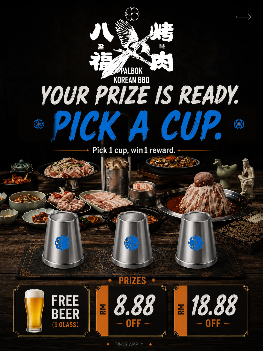 Palbok Lucky Cups
