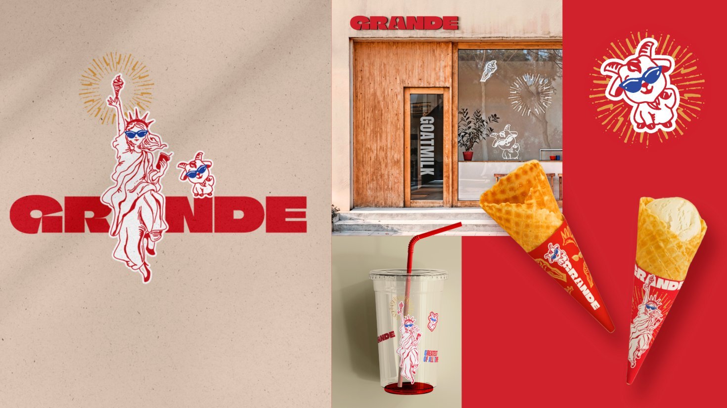 Grande brand identity design by KIIPT Agency