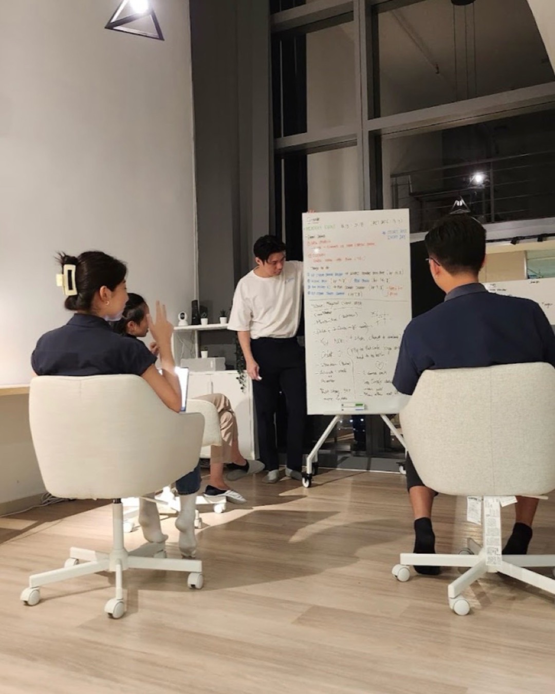 KIIPT team planning an F&B campaign